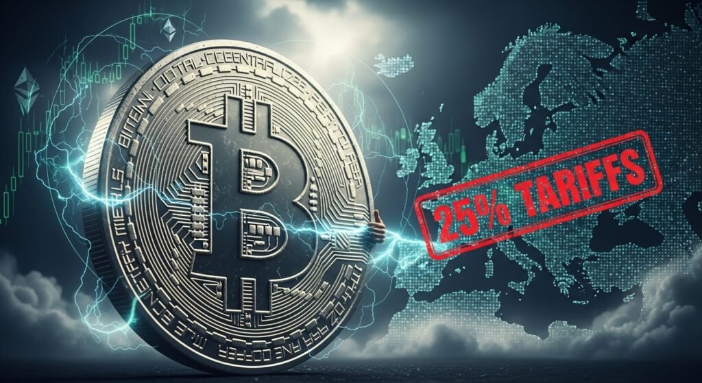 Bitcoin Braces as Trump Slaps 25% Tariffs on Europe Over Greenland Bitcoin Braces as Trump Slaps 25% Tariffs on Europe Over Greenland