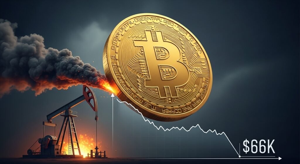 Bitcoin Slumps to $66K as Oil Breakout Adds Macro Pressure Bitcoin Slumps to $66K as Oil Breakout Adds Macro Pressure