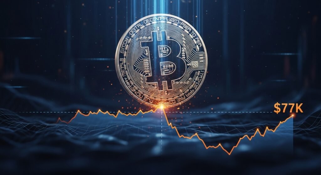 Bitcoin’s 7% Drop to $77K May Mark Cycle Low, Analyst Says