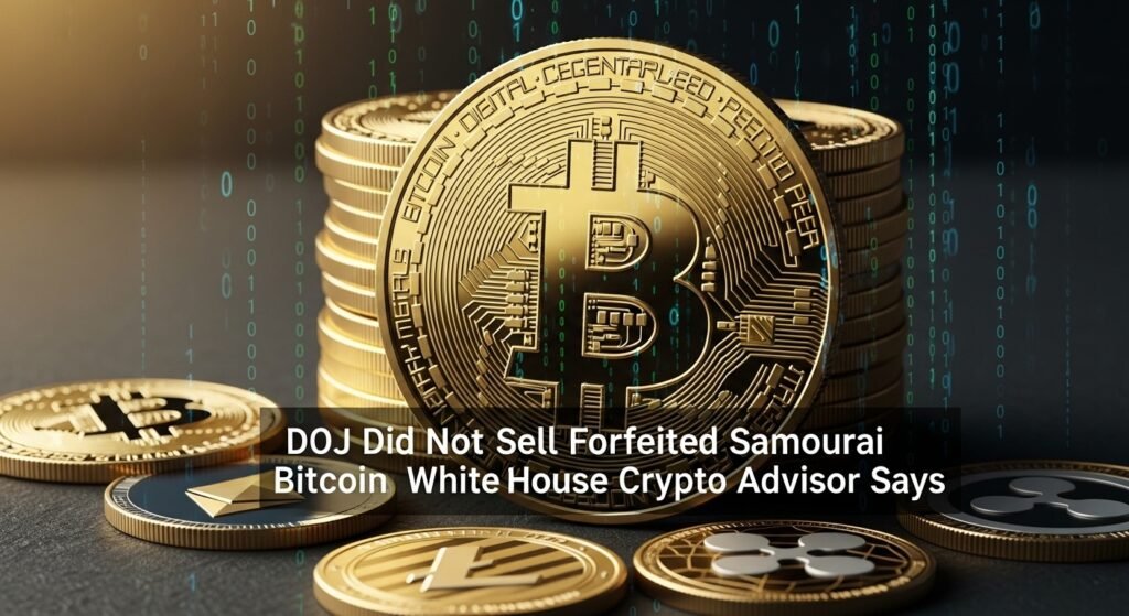 DOJ Did Not Sell Forfeited Samurai Bitcoin, White House Crypto Advisor Says DOJ Did Not Sell Forfeited Samourai Bitcoin, White House Crypto Advisor Says