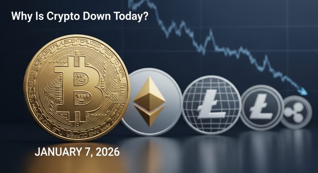 Why Is Crypto Down Today? – January 7, 2026 Why Is Crypto Down Today – January 7, 2026