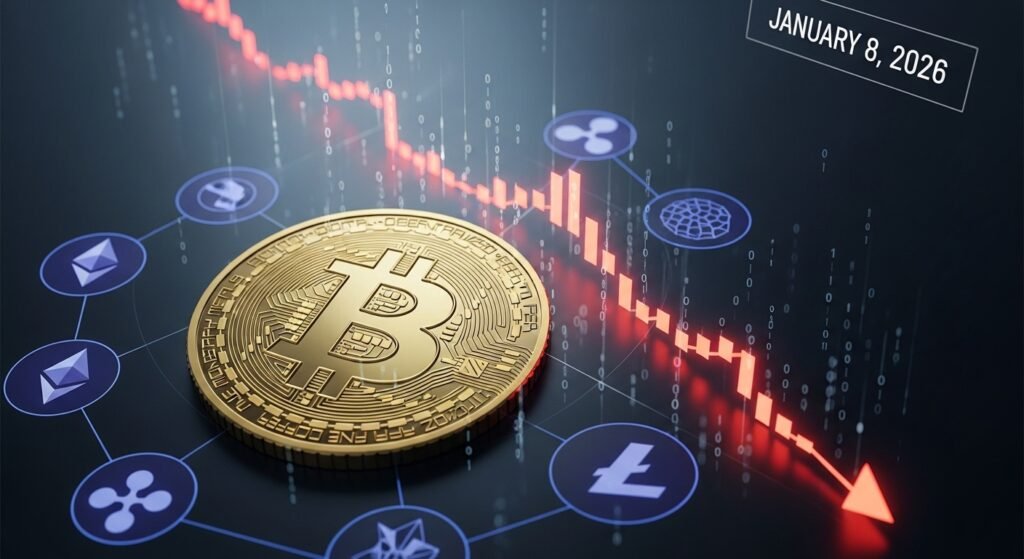 Why Is Crypto Down Today? January 8, 2026 Why Is Crypto Down Today – January 8, 2026